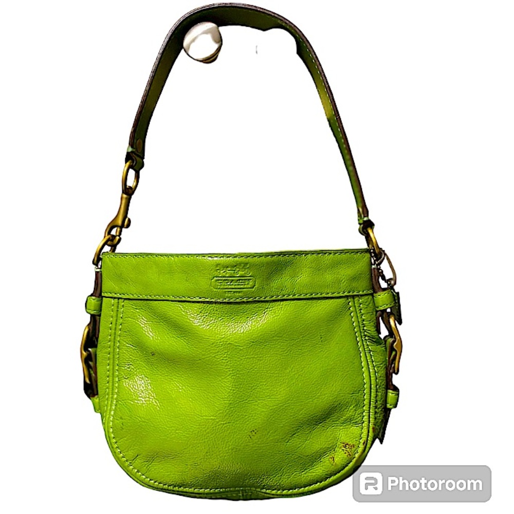 Coach Vintage 2008 Zoe  Patent Leather Small Shoulder Bag